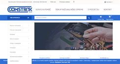 Desktop Screenshot of comstrok.si